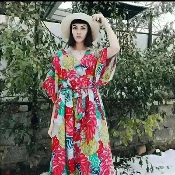 NEW BOHEMIAN VINTAGE SUMMER DRESS - Picture 14 of 14